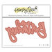 Honey Bee Stamps - Birthday Bliss Collection - Honey Cuts - Hot Foil Plate - Birthday