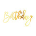 Honey Bee Stamps - Birthday Bliss Collection - Honey Cuts - Hot Foil Plate - Birthday