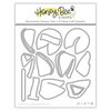 Honey Bee Stamps - Love Letters Collection - Honey Cuts - Steel Craft Dies - Fortune Cookie Slider