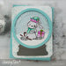 Honey Bee Stamps - Christmas - Honey Cuts - Steel Craft Dies - Globe and Ornament Shaker Card