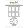 Honey Bee Stamps - Let's Celebrate Collection - Honey Cuts - Steel Craft Dies - Hexagon Box Cover