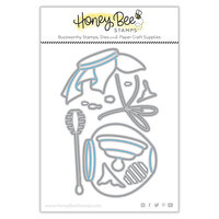 Honey Bee Stamps - Let's Celebrate Collection - Honey Cuts - Steel Craft Dies - Honey Jar Paper Piecing