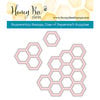 Honey Bee Stamps - Honey Cuts - Steel Craft Dies - Hexagon Bunches