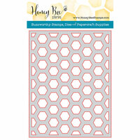 Honey Bee Stamps - Honey Cuts - Steel Craft Dies - Hexagon Cover Plate Middle