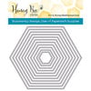 Honey Bee Stamps - Honey Cuts - Steel Craft Dies - Hexagon Stitched Stack