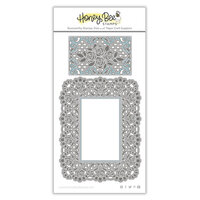 Honey Bee Stamps - Sealed With Love Collection - Honey Cuts - Steel Craft Dies - Lace A2 Cover Plate