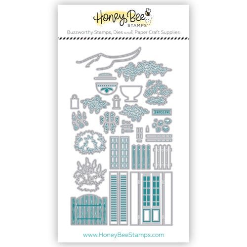 Honey Bee Stamps - Honey Cuts - Steel Craft Dies - Lovely Layers Front Porch Spring Add On