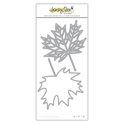 Honey Bee Stamps - Honey Cuts - Steel Craft Dies - Lovely Layers - Maple Leaf