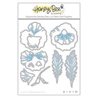 Honey Bee Stamps - Happy Hearts Collection - Honey Cuts - Steel Craft Dies - Lovely Layers - Pansy