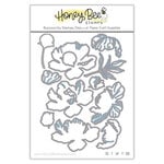 Honey Bee Stamps - Birthday Bliss Collection - Honey Cuts - Steel Craft Dies - Lovely Layers - Peony