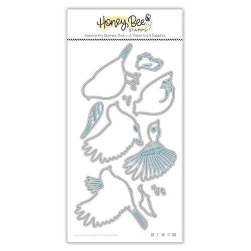 Honeybee Stamps Spring Birds Lovely Layered Dies