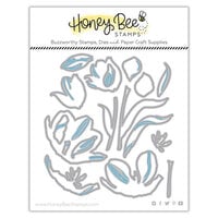 Honey Bee Stamps - Modern Spring Collection - Honey Cuts - Steel Craft Dies - Lovely Layers - Tulips