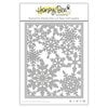 Honey Bee Stamps - Vintage Holiday Collection - Honey Cuts - Steel Craft Dies - Pierced Fancy Flakes A2 Cover Plate