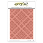 Honey Bee Stamps - Make It Merry Collection - Christmas - Honey Cuts - Steel Craft Dies - Hot Foil Plate - Plaid A2 Cover Plate