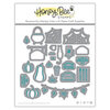 Honey Bee Stamps - Spooktacular Collection - Halloween - Honey Cuts - Steel Craft Dies - Pumpkin Spice Market Cart Add-On