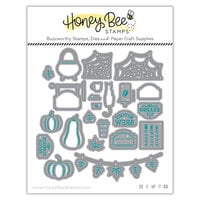 Honey Bee Stamps - Spooktacular Collection - Halloween - Honey Cuts - Steel Craft Dies - Pumpkin Spice Market Cart Add-On