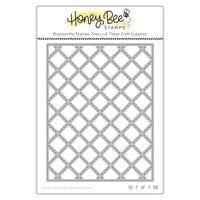 Honey Bee Stamps - Love Letters Collection - Honey Cuts - Steel Craft Dies - Quilted A2 Cover Plate