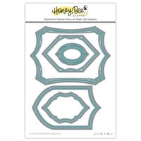 Honey Bee Stamps - Adventure Awaits Collection - Honey Cuts - Steel Craft Dies - Shield Layering Frames