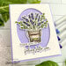 Honey Bee Stamps - Modern Spring Collection - Honey Cuts - Steel Craft Dies - Spring Leaves Pierced A2 Cover Plate