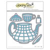 Honey Bee Stamps - Spooktacular Collection - Honey Cuts - Steel Craft Dies - Teapot and Cup