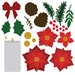 Honey Bee Stamps - Christmas - Honey Cuts - Steel Craft Dies - Winter Bouquets