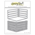 Honey Bee Stamps - Modern Spring Collection - Honey Cuts - Steel Craft Dies - Wooden Crate