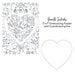 Honey Bee Stamps - 3D Embossing Folder - Floral Heart