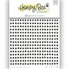 Honey Bee Stamps - Gem Stickers - Black