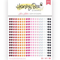 Honey Bee Stamps - Love Letters Collection - Gem Stickers