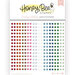 Honey Bee Stamps - Vintage Holiday Collection - Gem Stickers