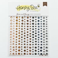 Honey Bee Stamps - Spooktacular Collection - Gem Stickers - Grain and Grunge
