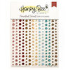 Honey Bee Stamps - Heartfelt Harvest Collection - Gem Stickers - Homestead Harvest