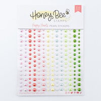 Honey Bee Stamps - Happy Hearts Collection - Pearl Stickers - Happy Hearts Pearls