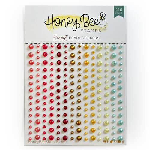 Honey Bee Stamps - Heartfelt Harvest Collection - Pearl Stickers - Harvest  Pearls