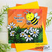Honey Bee Stamps - Paradise Collection - 6 x 6 Paper Pad - Hot Tropics