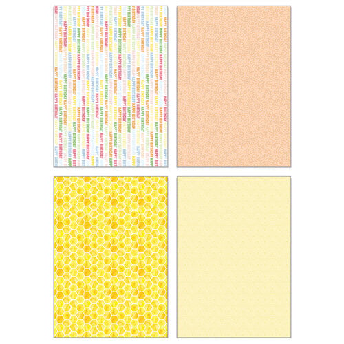 Honey Bee Stamps - 6 x 8.5 Paper Pad - Let's Party