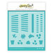 Honey Bee Stamps - Summer Stems Collection - Stencils - Market Cart