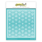 Honey Bee Stamps - Vintage Holiday Collection - Stencils - Crystal Kaleidoscope Background
