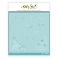 Honey Bee Stamps - Simply Spring Collection - Stencils - Spring Meadow