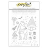 Honey Bee Stamps - Christmas - Clear Photopolymer Stamps - Silent Night