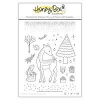 Honey Bee Stamps - Christmas - Clear Photopolymer Stamps - Silent Night