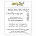 Honey Bee Stamps - Clear Photopolymer Stamps - Missing You