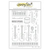 Honey Bee Stamps - Clear Photopolymer Stamps - Music Speaks