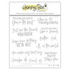 Honey Bee Stamps - Clear Photopolymer Stamps - For The Record