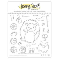 Honey Bee Stamps - Clear Photopolymer Stamps - Hope The Hedgehog