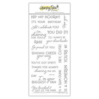 Honey Bee Stamps - Clear Photopolymer Stamps - Cheering For You