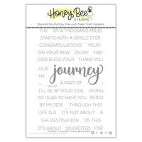Honey Bee Stamps - Clear Photopolymer Stamps - Journey