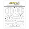 Honey Bee Stamps - Bee Mine Collection - Clear Photopolymer Stamps - Up Up and Away