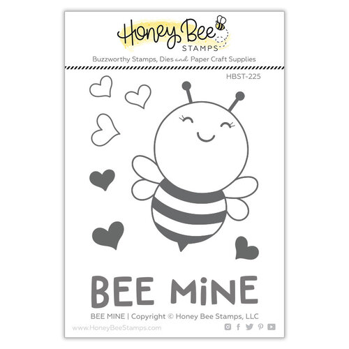 Honey Bee Stamps - Clear Photopolymer Stamps - Bee Mine
