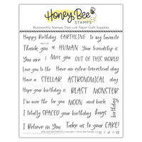 Honey Bee Stamps - Clear Photopolymer Stamps - Stellar Sentiments